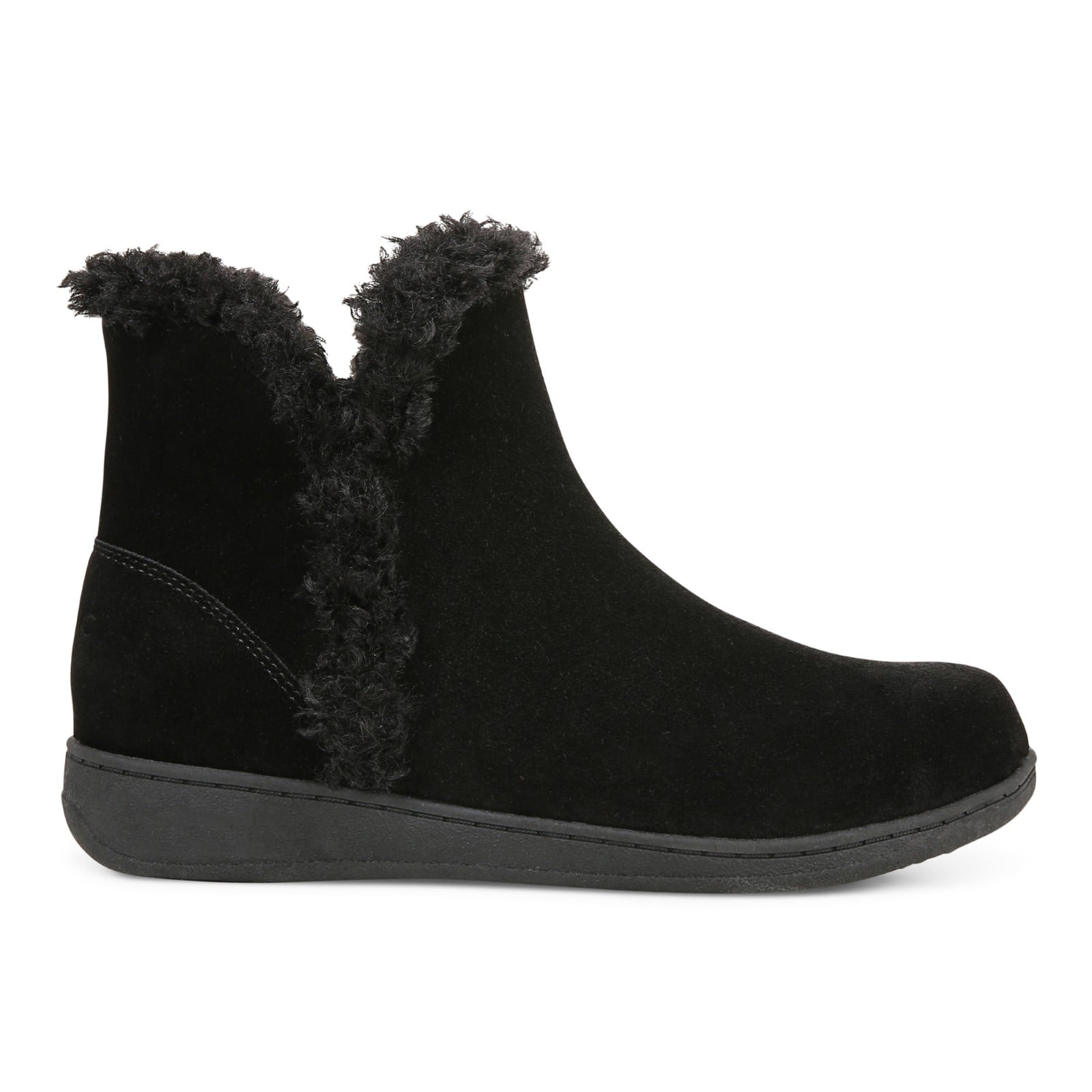 Vionic Unwind Bootie - Women's Ankle Bootie Slipper - Black - Right side