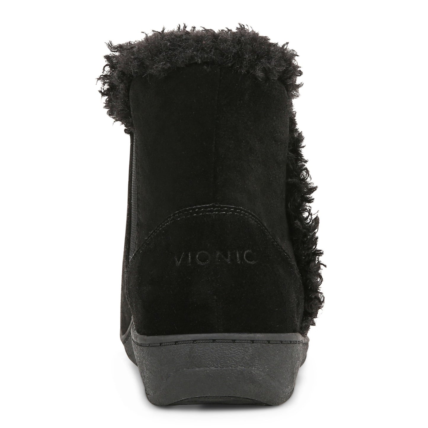Vionic Unwind Bootie - Women's Ankle Bootie Slipper - Black - Back