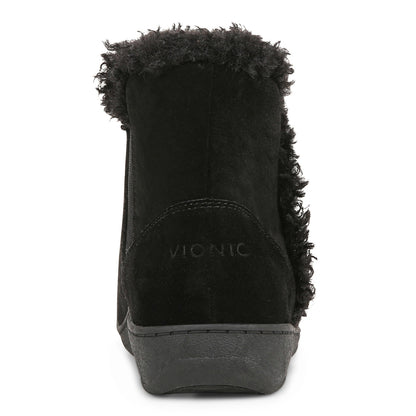 Vionic Unwind Bootie - Women's Ankle Bootie Slipper - Black - Back
