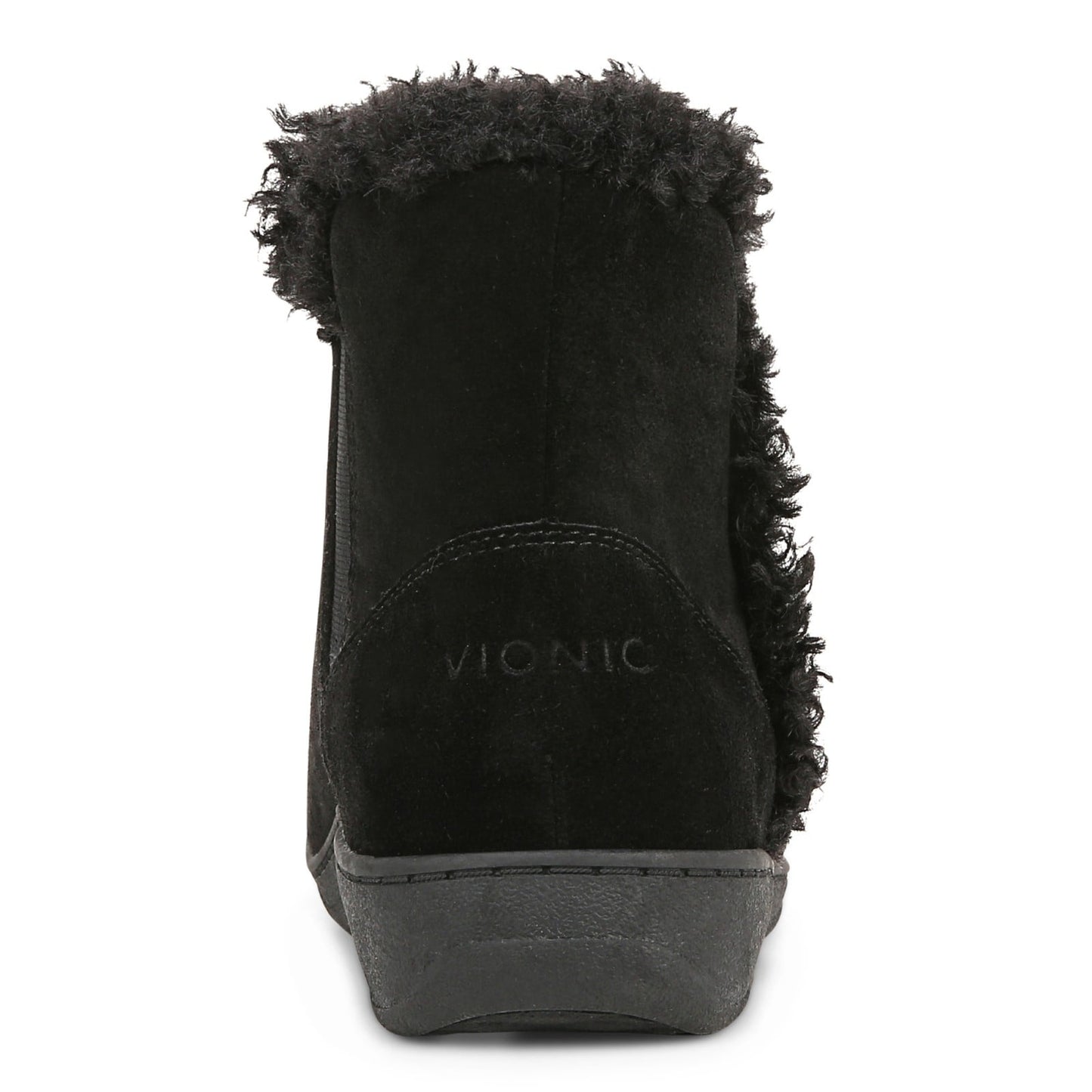 Vionic Unwind Bootie - Women's Ankle Bootie Slipper - Black - Back