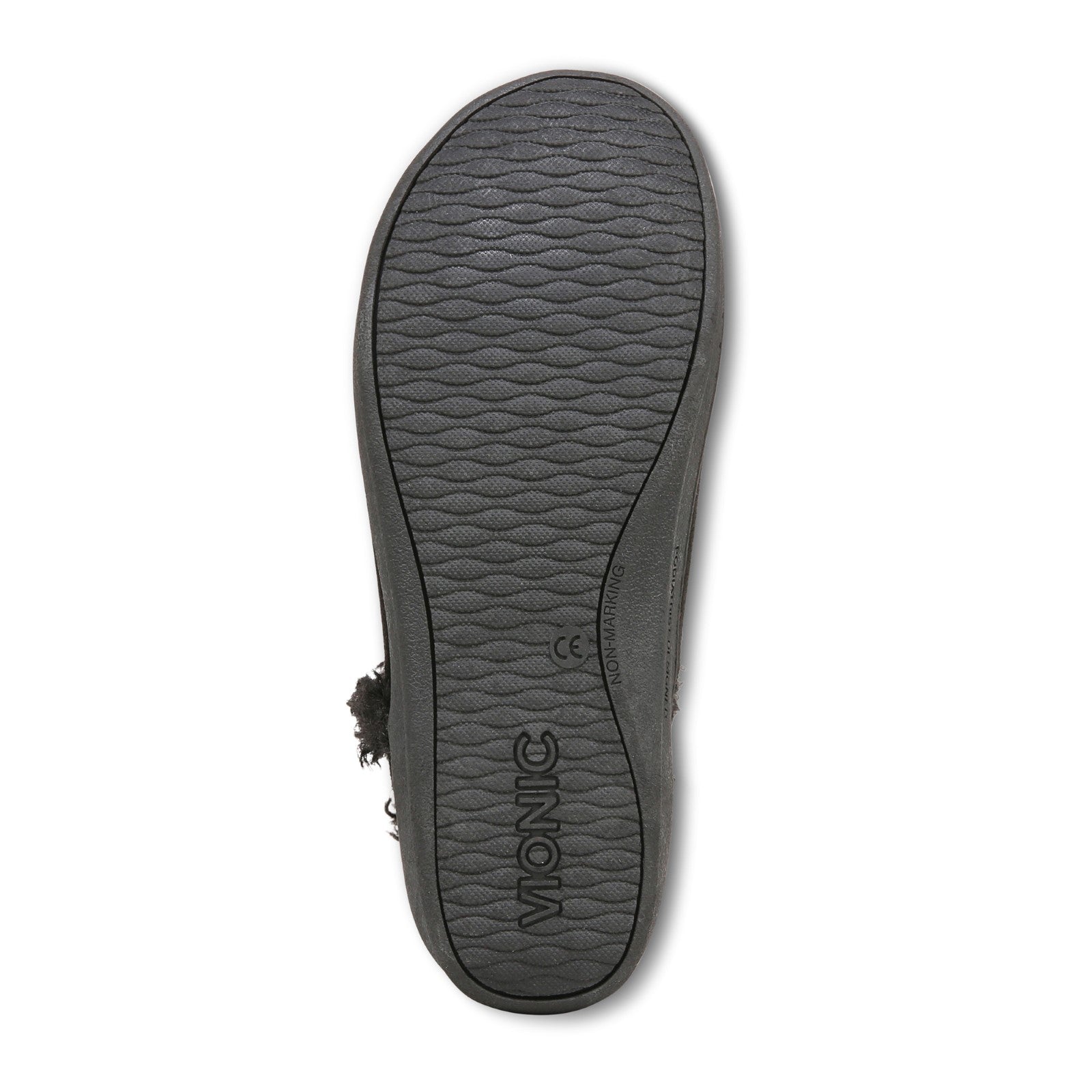 Vionic Unwind Bootie - Women's Ankle Bootie Slipper - Black - Bottom