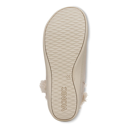 Vionic Unwind Bootie - Women's Ankle Bootie Slipper - Oatmeal - Bottom
