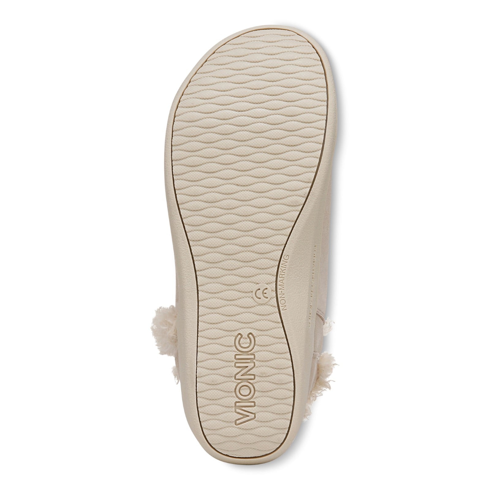 Vionic Unwind Bootie - Women's Ankle Bootie Slipper - Oatmeal - Bottom