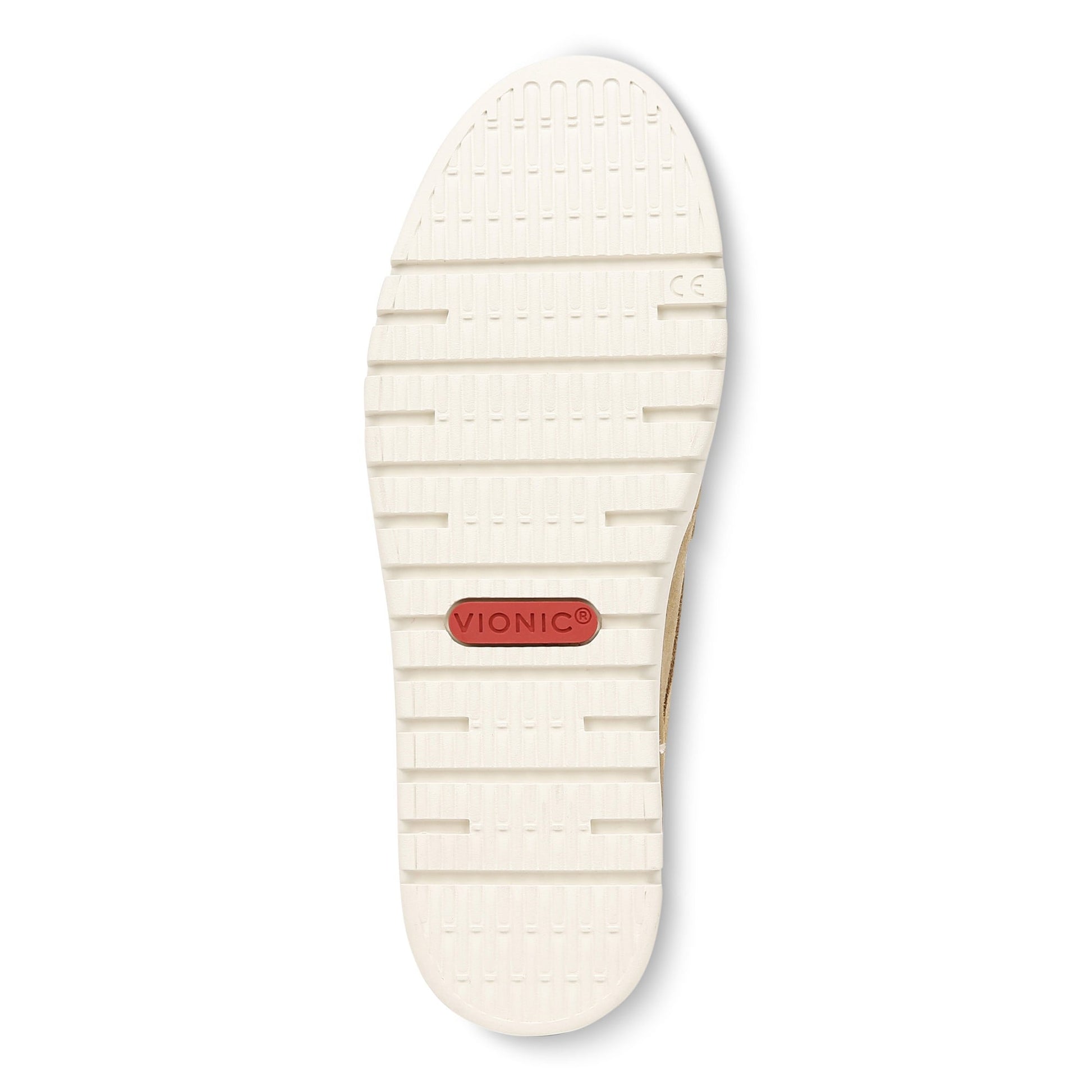 Vionic Uptown Women's Slip-On Loafer Moc Casual Shoes - Sand Suede - Bottom