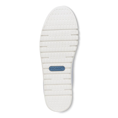 Vionic Uptown Women's Slip-On Loafer Moc Casual Shoes - Skyway Blue - Bottom