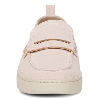 Vionic Uptown Women's Slip-On Loafer Moc Casual Shoes - Peony Pink - Front