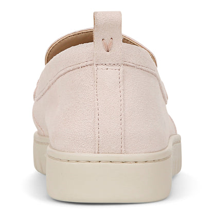 Vionic Uptown Women's Slip-On Loafer Moc Casual Shoes - Peony Pink - Back