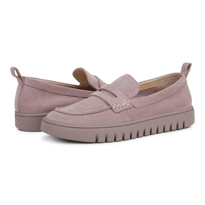 Vionic Uptown Women's Slip-On Loafer Moc Casual Shoes - Magnolia Dusk - pair left angle