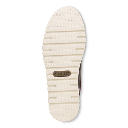 Vionic Uptown Women's Slip-On Loafer Moc Casual Shoes - Dark Brown - Bottom