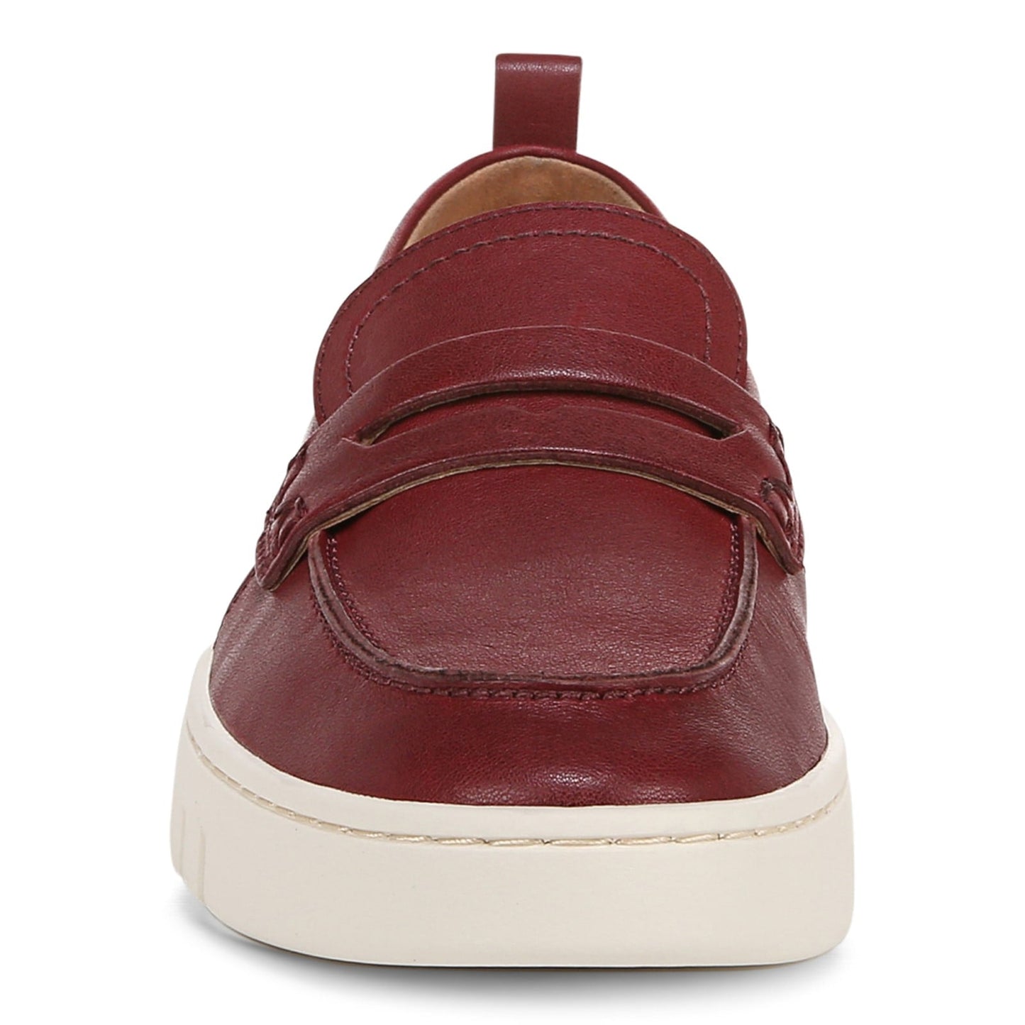 Vionic Uptown Women's Slip-On Loafer Moc Casual Shoes - Syrah - Front