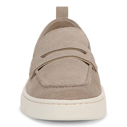 Vionic Uptown Women's Slip-On Loafer Moc Casual Shoes - Cobblestone - Front