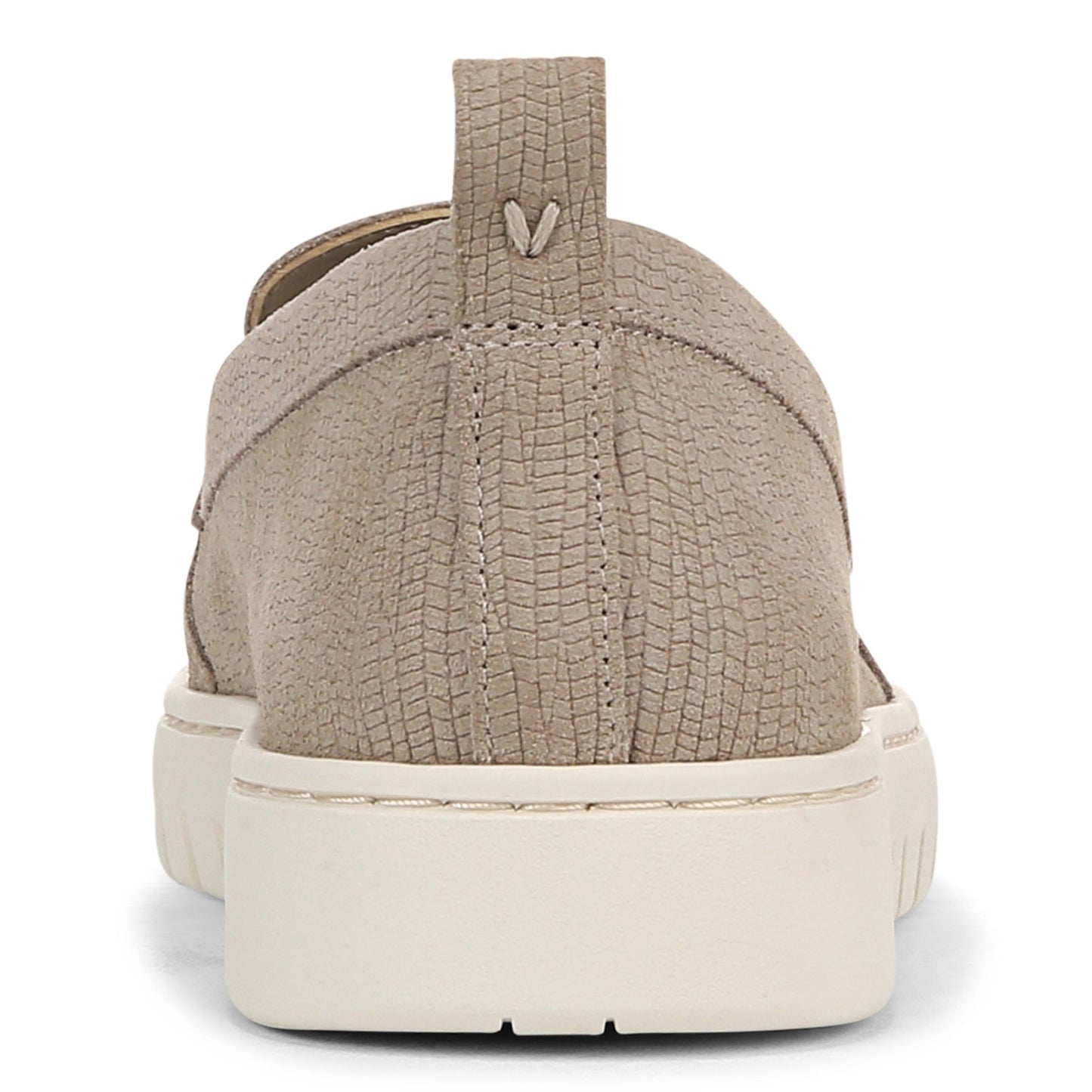 Vionic Uptown Women's Slip-On Loafer Moc Casual Shoes - Cobblestone - Back