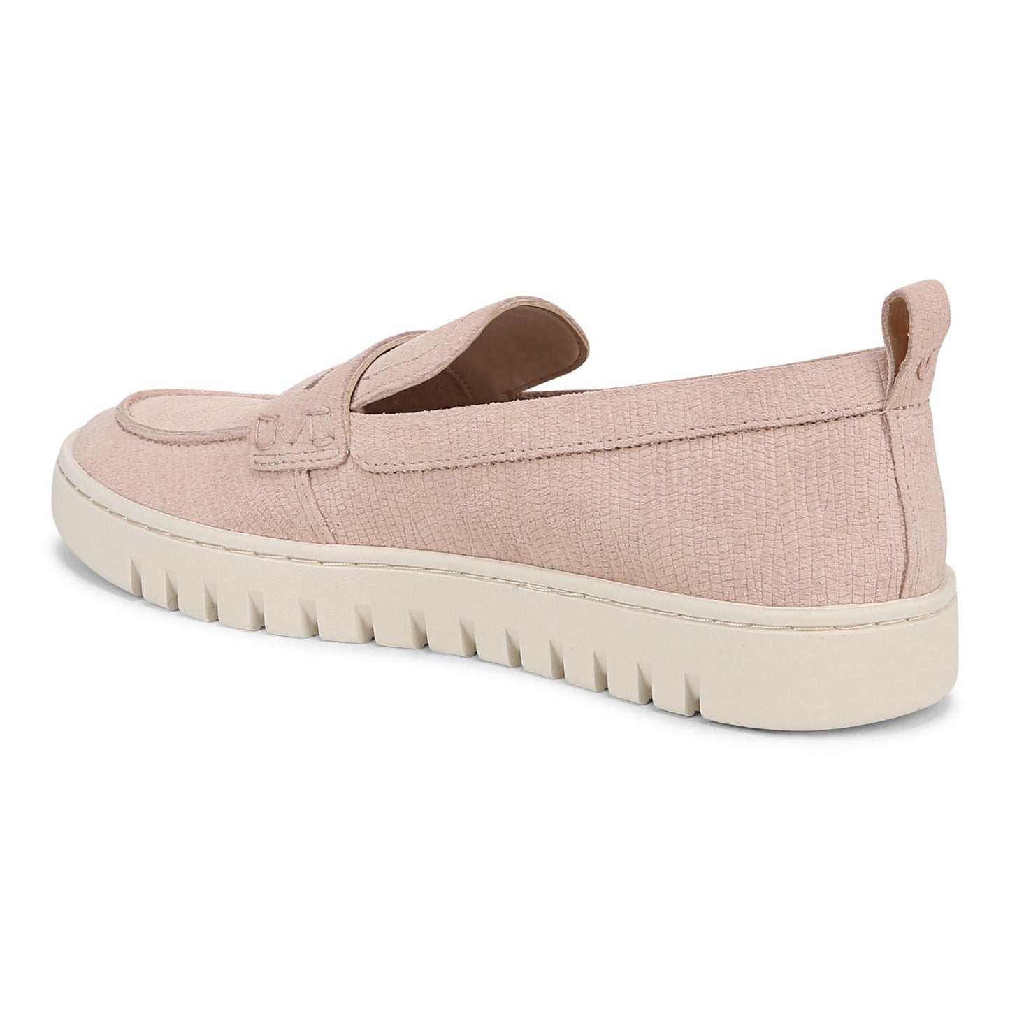 Vionic Uptown Women's Slip-On Loafer Moc Casual Shoes - Cameo Rose - Back angle