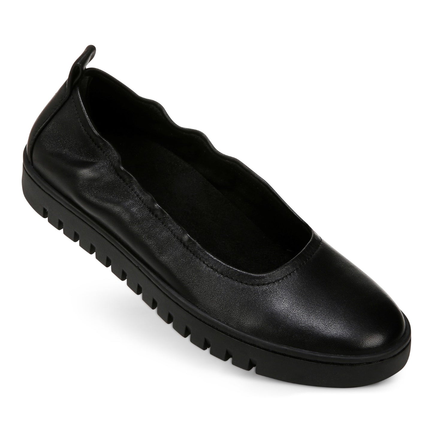 Vionic Uptown Balle womens Slip On/Loafer/Moc Shoe - Black - UPTOWN BALLET-J2129L1001-BLACK-13fl-med