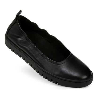 Vionic Uptown Balle womens Slip On/Loafer/Moc Shoe - Black - UPTOWN BALLET-J2129L1001-BLACK-13fl-med