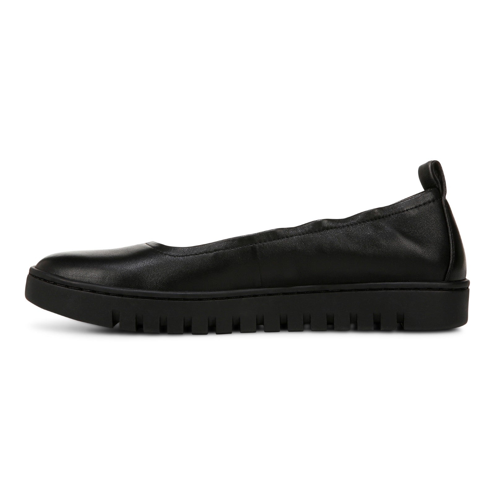 Vionic Uptown Balle womens Slip On/Loafer/Moc Shoe - Black - Left Side