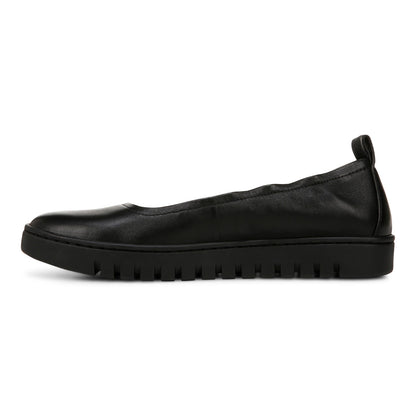 Vionic Uptown Balle womens Slip On/Loafer/Moc Shoe - Black - Left Side