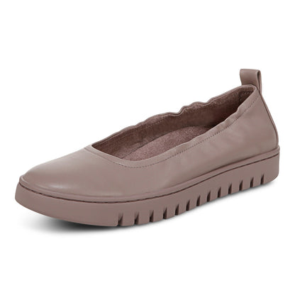 Vionic Uptown Balle womens Slip On/Loafer/Moc Shoe - Magnolia Dusk - Left angle