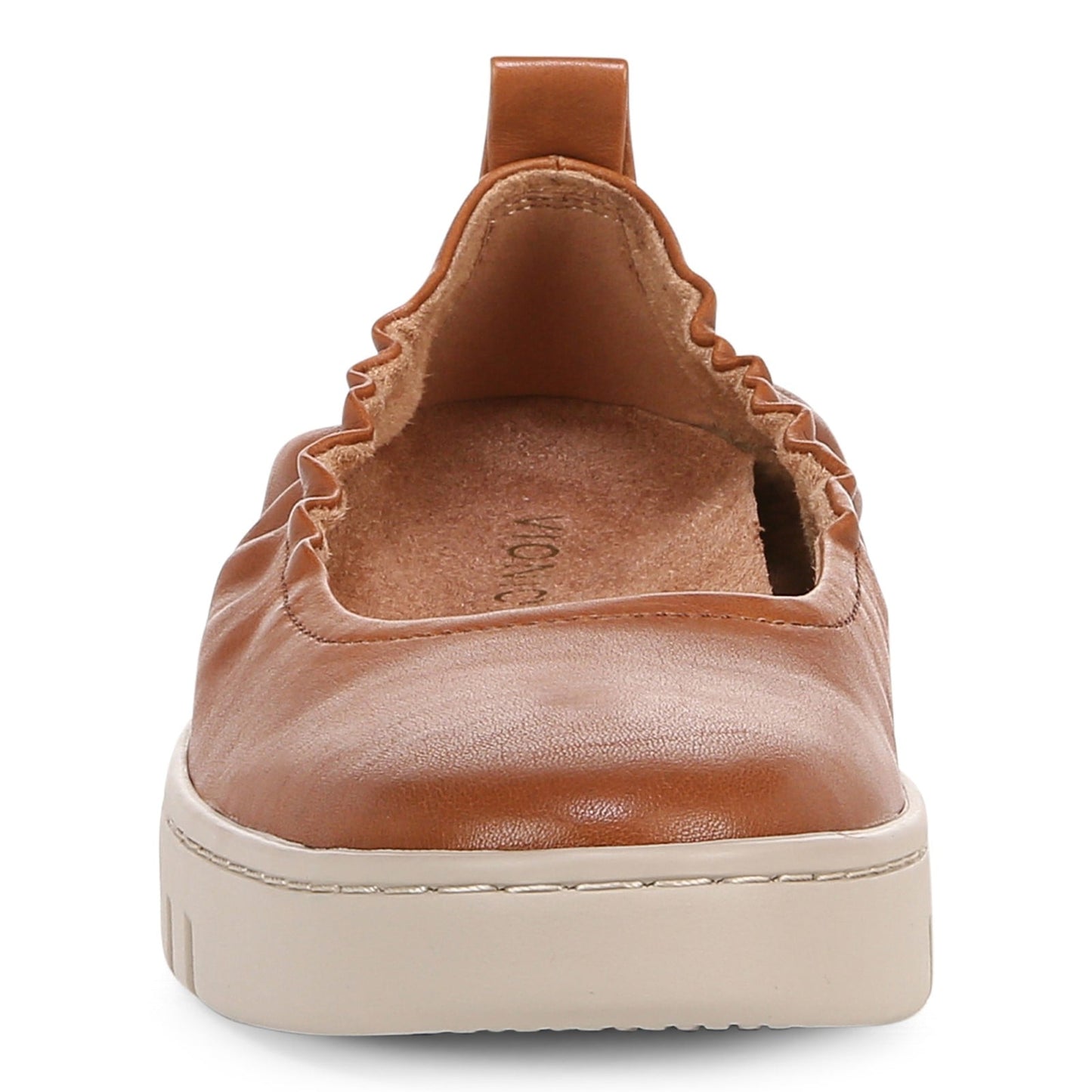 Vionic Uptown Balle womens Slip On/Loafer/Moc Shoe - Tan - Front