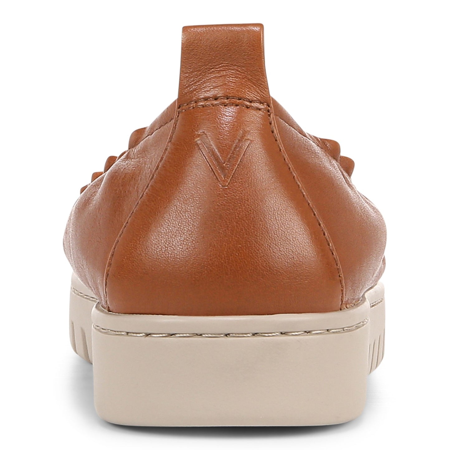 Vionic Uptown Balle womens Slip On/Loafer/Moc Shoe - Tan - Back