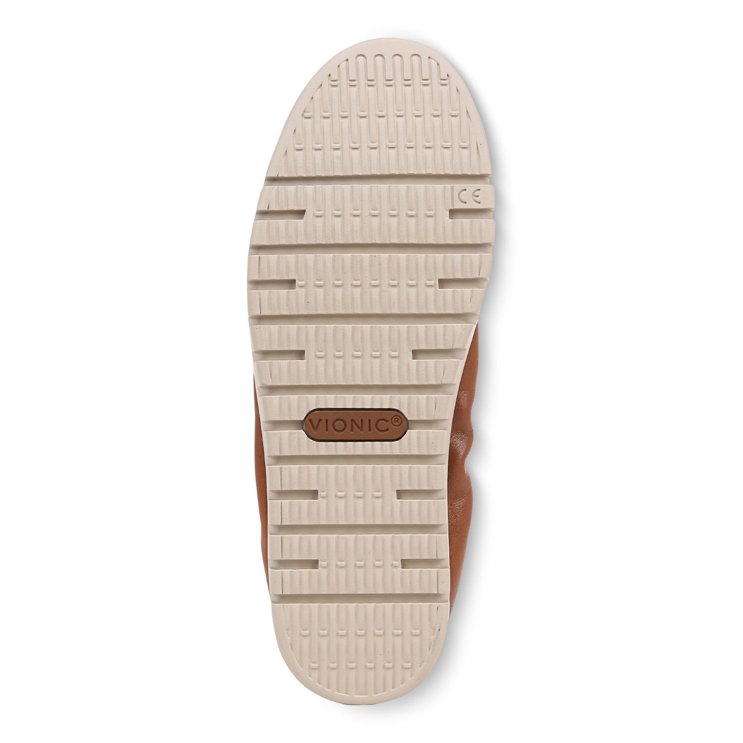 Vionic Uptown Balle womens Slip On/Loafer/Moc Shoe - Tan - Bottom