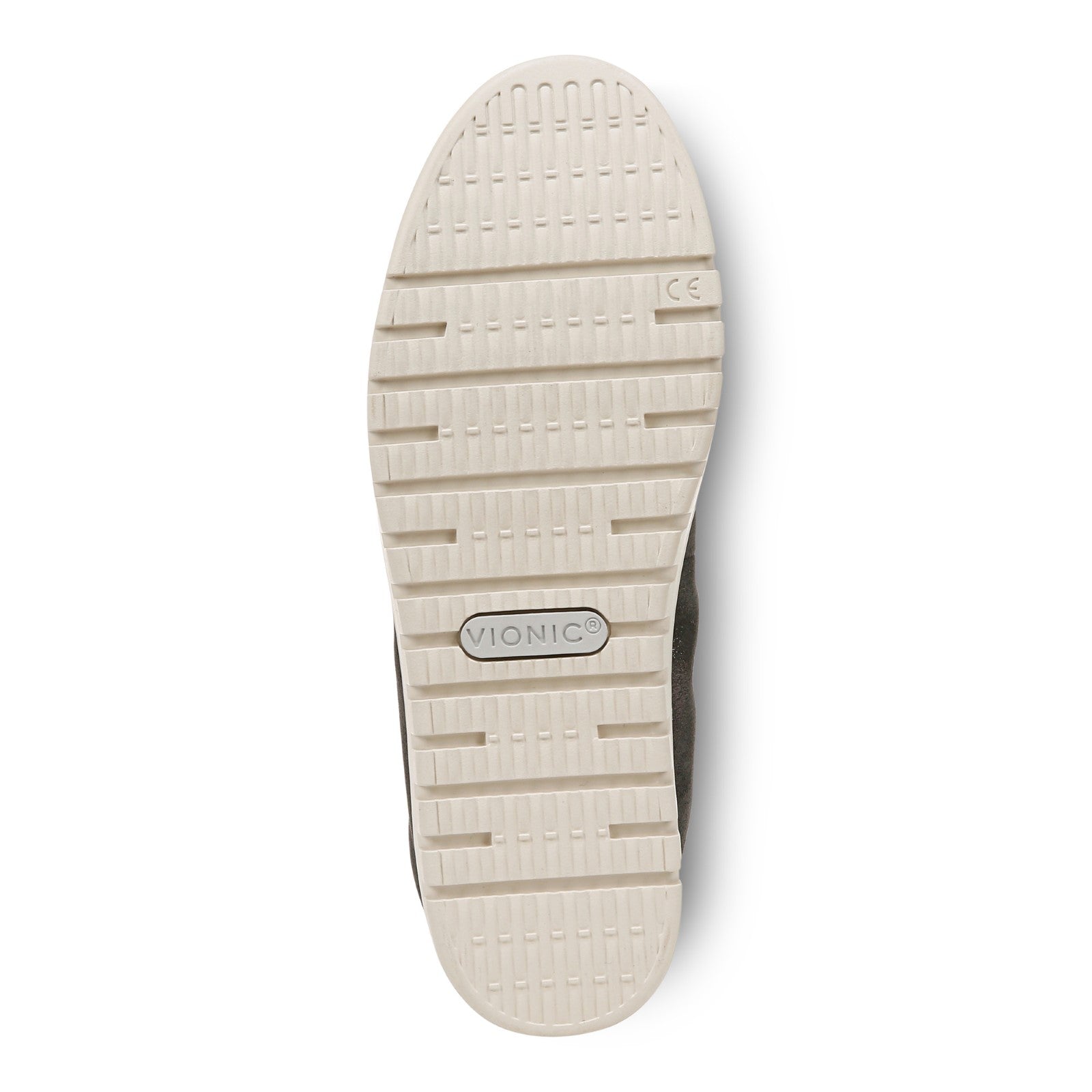 Vionic Uptown Balle womens Slip On/Loafer/Moc Shoe - Polluted Silver - Bottom