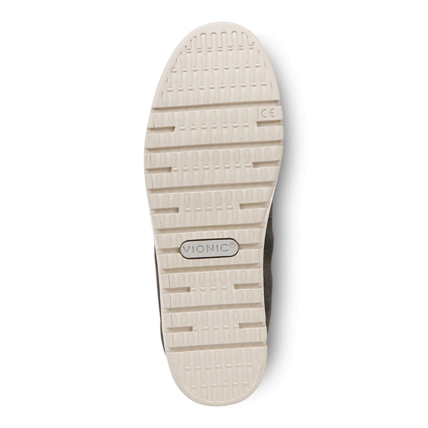 Vionic Uptown Balle womens Slip On/Loafer/Moc Shoe - Polluted Silver - Bottom