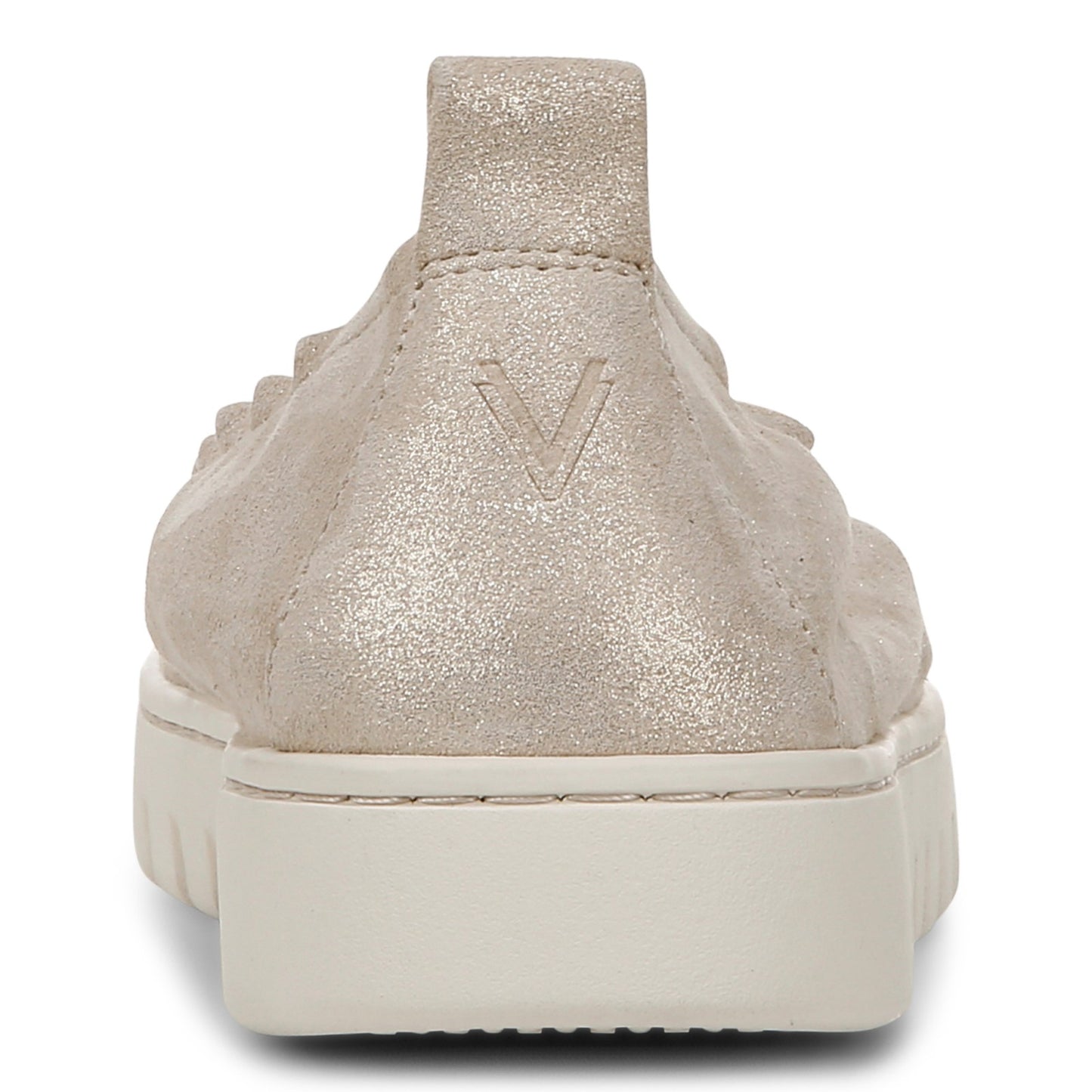 Vionic Uptown Balle womens Slip On/Loafer/Moc Shoe - Soft Gold - Back