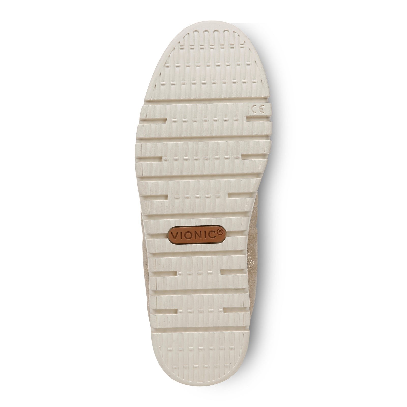 Vionic Uptown Balle womens Slip On/Loafer/Moc Shoe - Soft Gold - Bottom