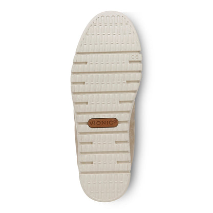 Vionic Uptown Balle womens Slip On/Loafer/Moc Shoe - Soft Gold - Bottom