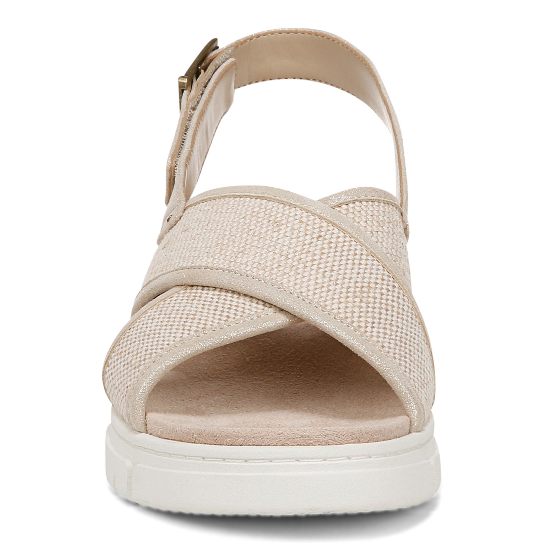 Vionic Uptown Sonoma Women's Slingback Comfort Sandal - Natural - Front