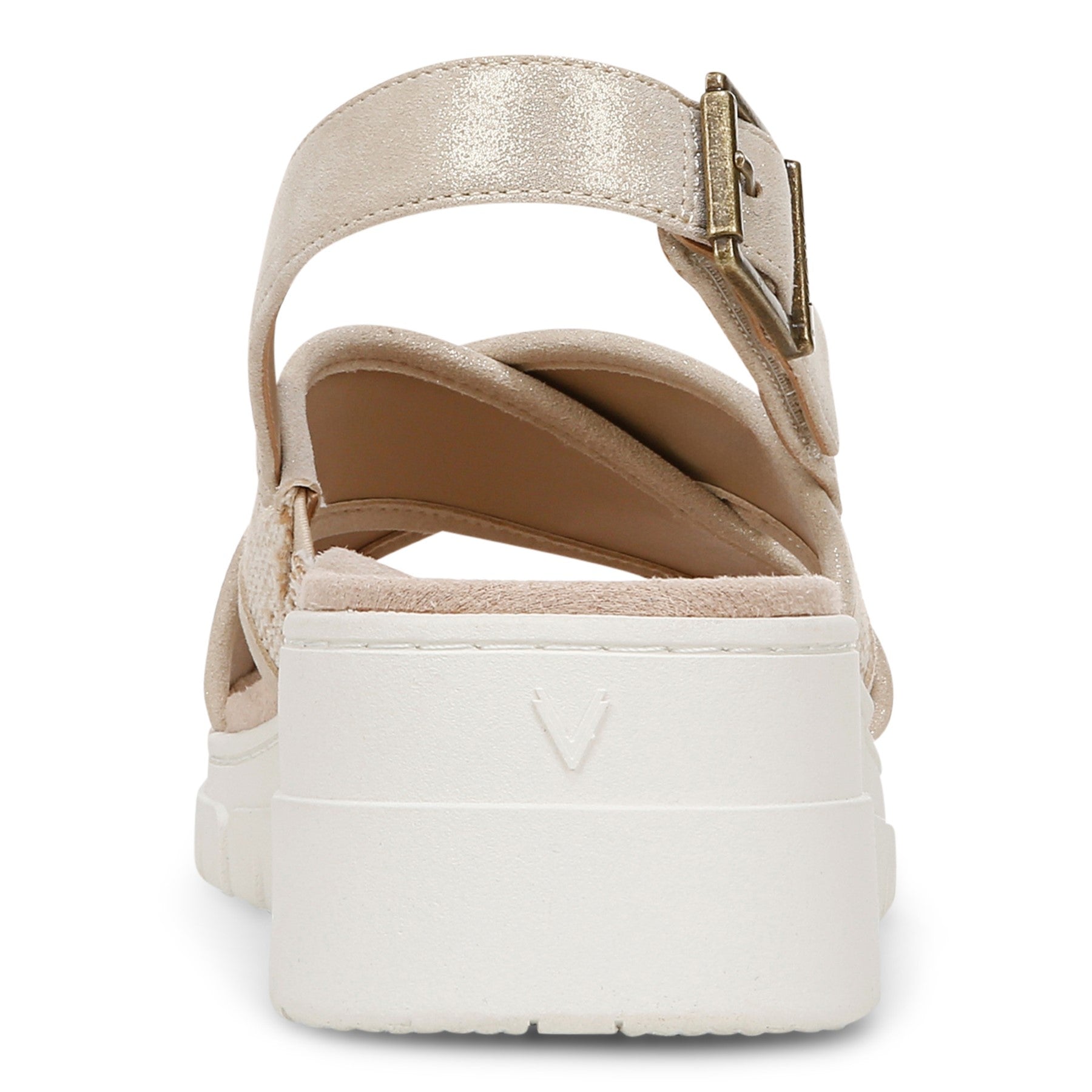 Vionic Uptown Sonoma Women's Slingback Comfort Sandal - Natural - Back