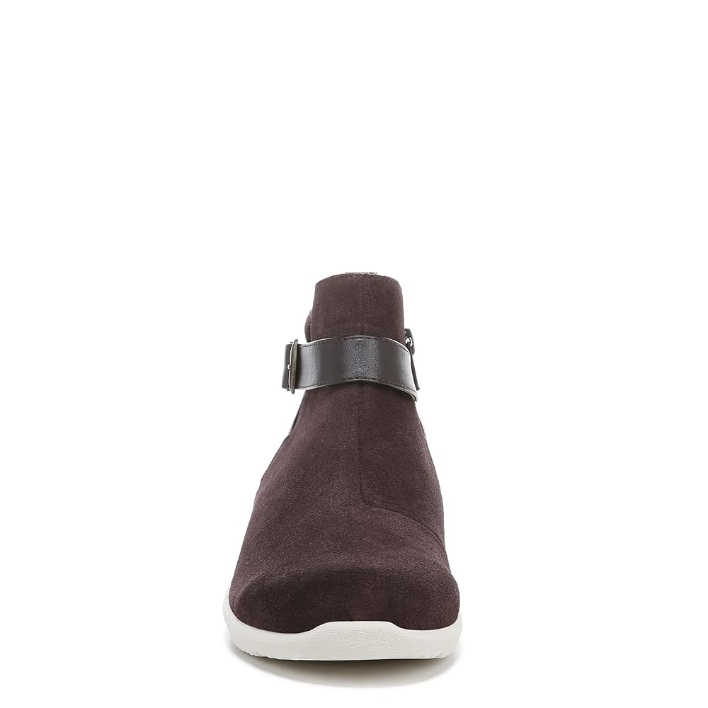 Vionic Romy - Women's Water Repellent Suede Ankle Boots - Chocolate