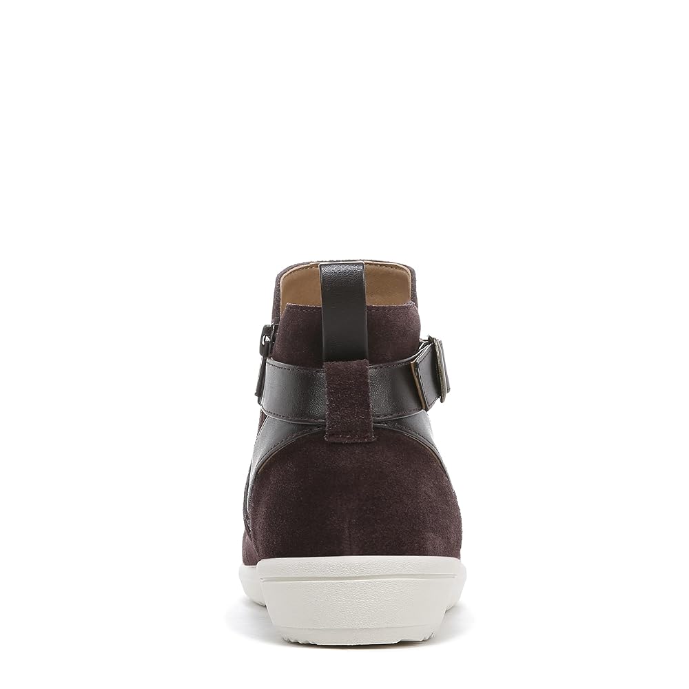 Vionic Romy - Women's Water Repellent Suede Ankle Boots - Chocolate