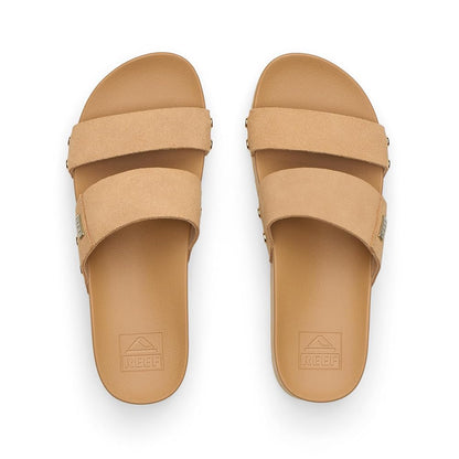 Reef Vista Higher Cleo Women's Sandals -  Tan Suede