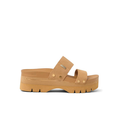 Reef Vista Higher Cleo Women's Sandals -  Tan Suede