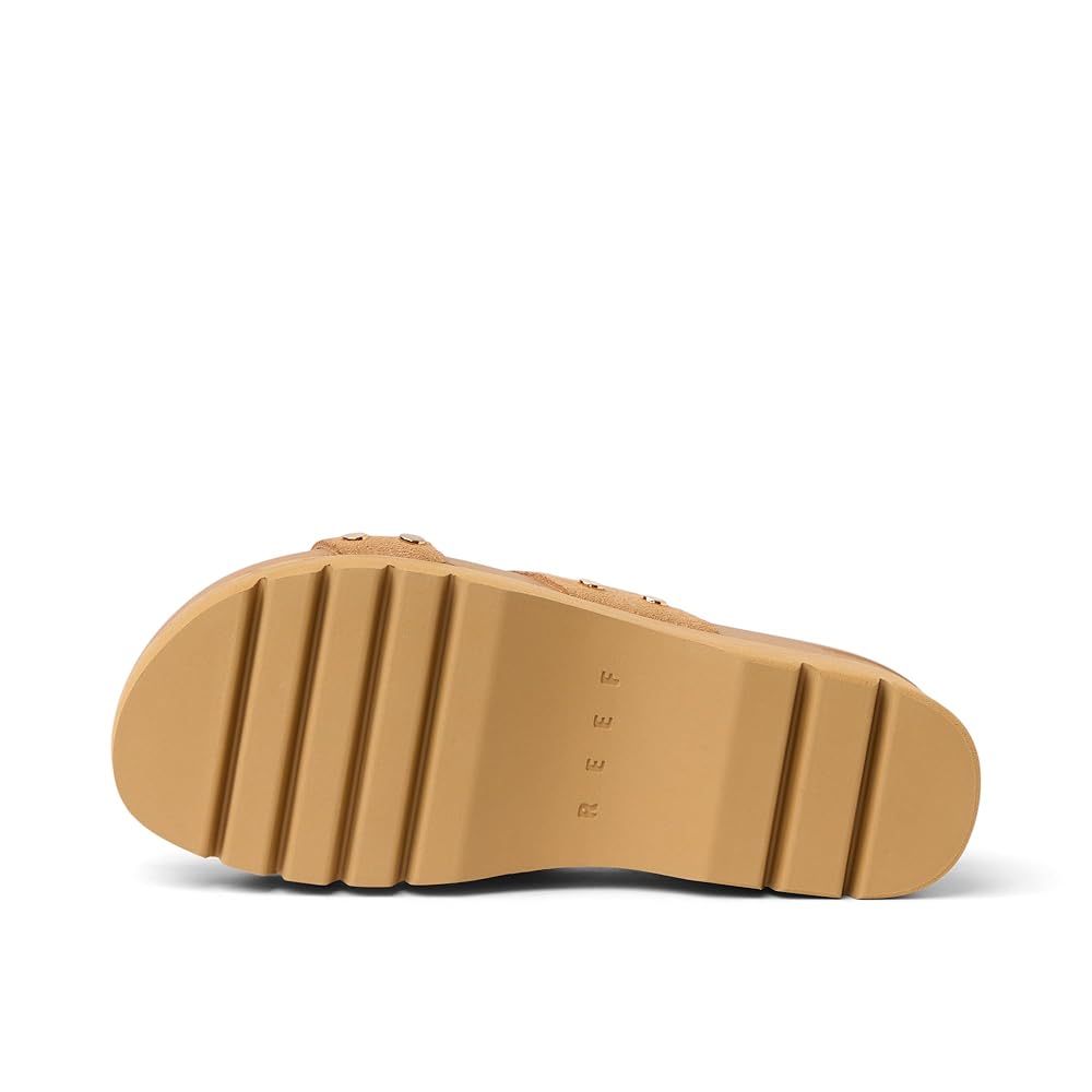 Reef Vista Higher Cleo Women's Sandals -  Tan Suede