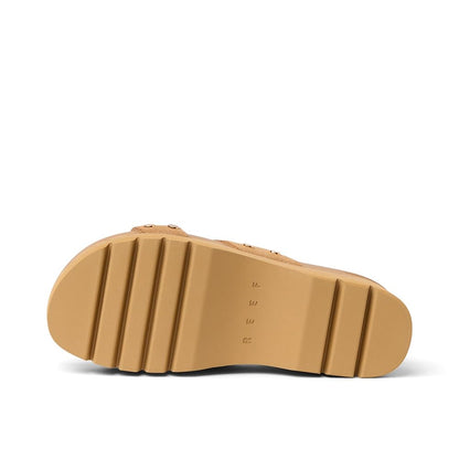 Reef Vista Higher Cleo Women's Sandals -  Tan Suede