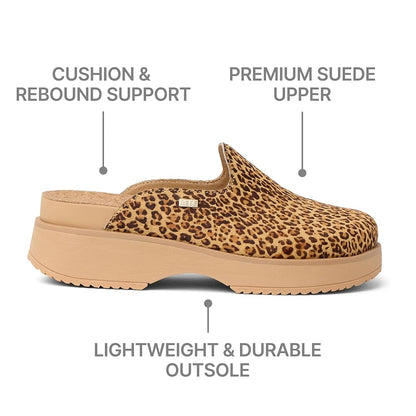 Reef Vista Skye Women's Clog Shoes - Leopard