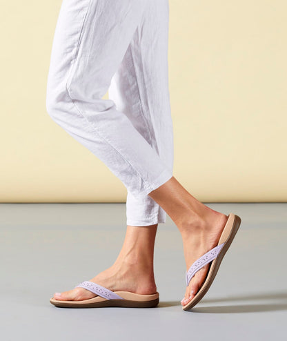 Vionic Casandra Women's Orthotic Sandal - Tide - FOOT Leather - 04