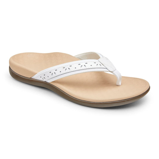 Vionic Casandra Women's Orthotic Sandal - Tide - White