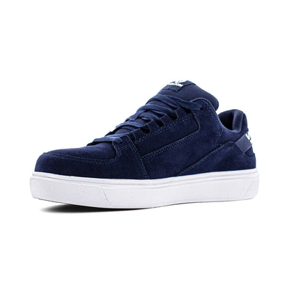 Volcom Evolve Men's Safety Toe Skate Shoe - Comp Toe - SD10 - SR - Navy Suede - Other Angle