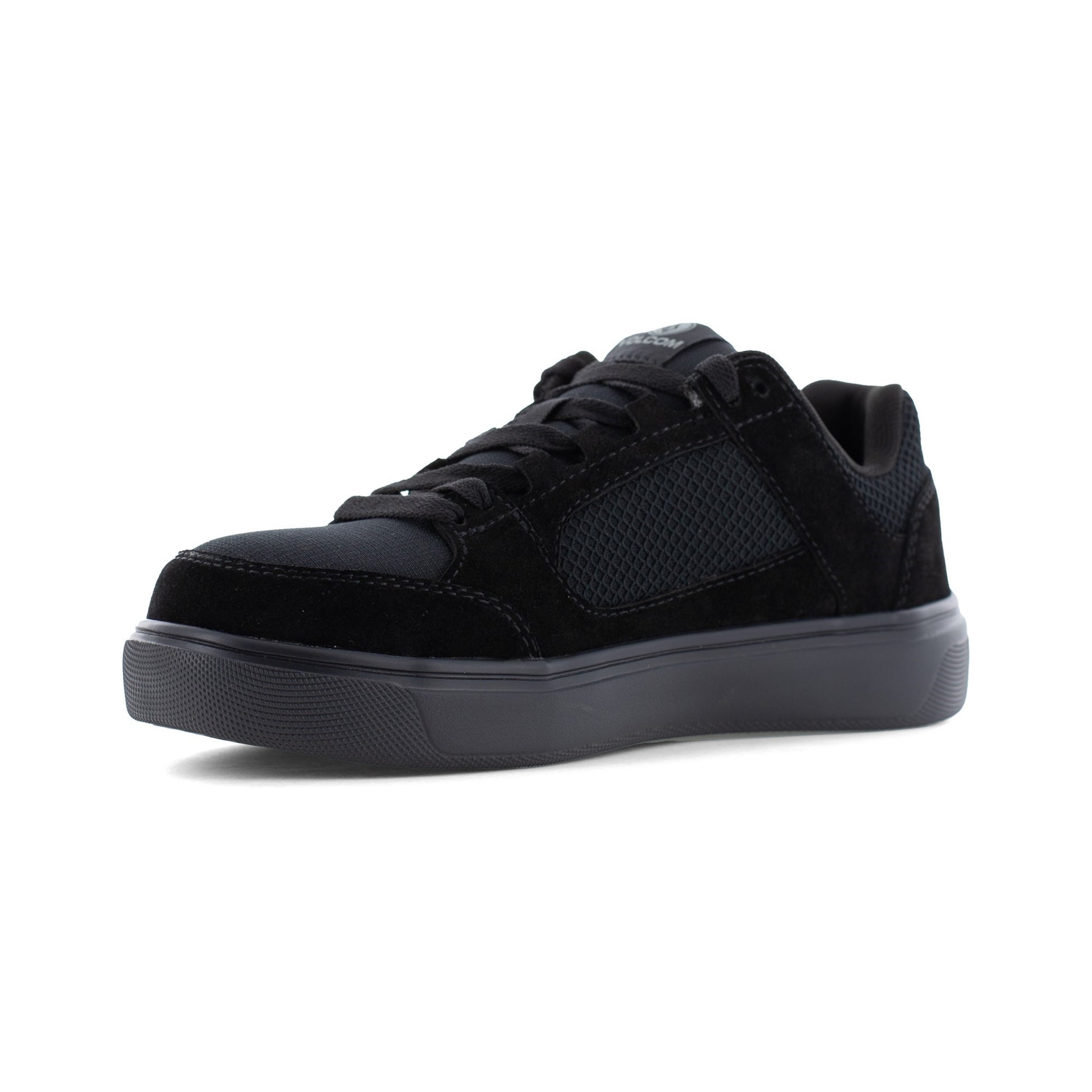 Volcom Evolve Men's Safety Toe Skate Shoe - Comp Toe - EH - SR - Triple Black - Other Angle