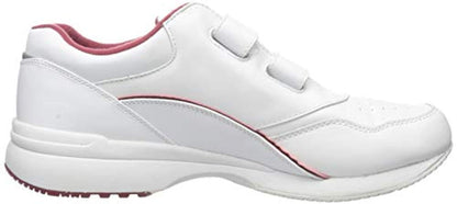 Propet Tour Walker Strap - A5500 Women's Diabetic Shoes - W3902 - Wht/Berry