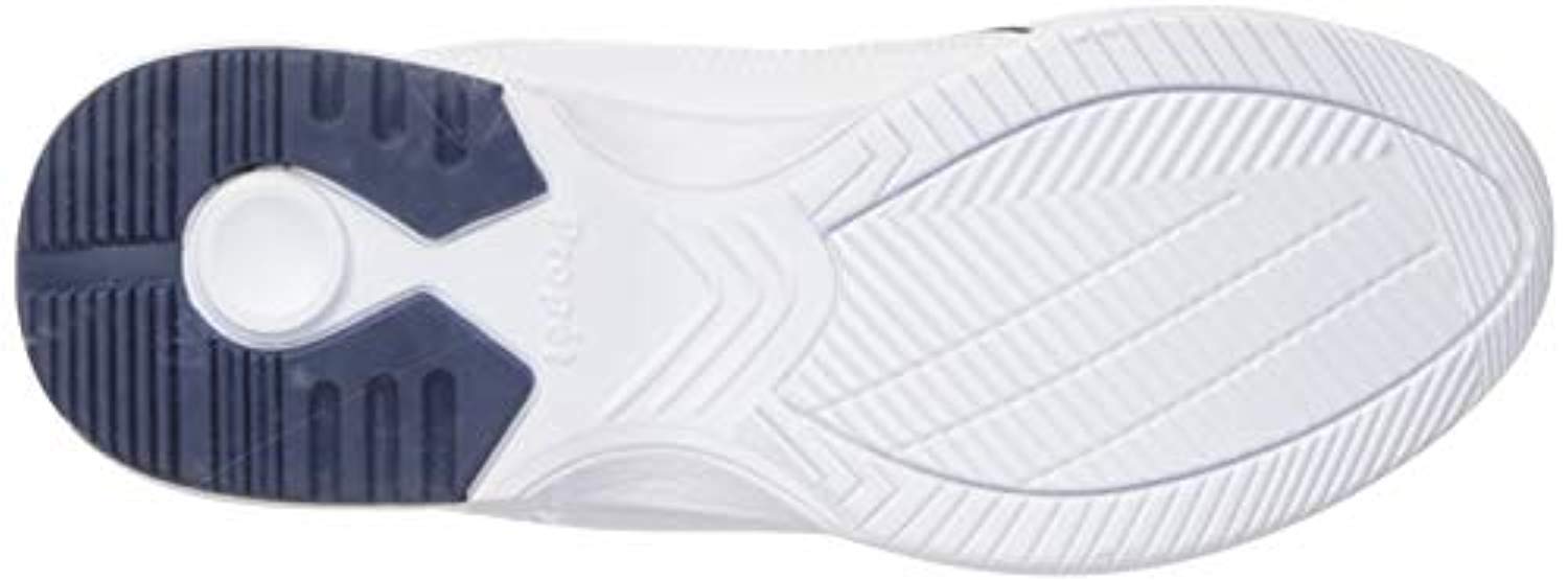 Propet Tour Walker Strap - A5500 Women's Diabetic Shoes - W3902 - Wht/Blue