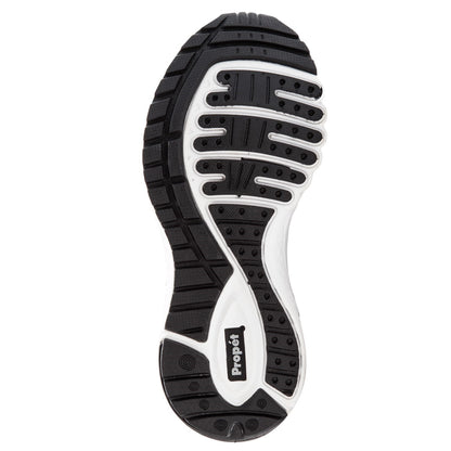 Propet Propet One Strap Womens Active A5500 - Black/Dk Grey - sole view