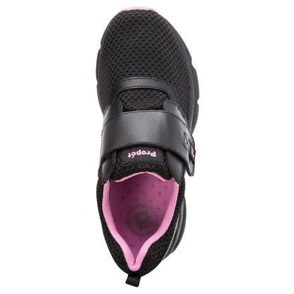 Propet Stability X Strap Womens Active - Black/Berry - top view