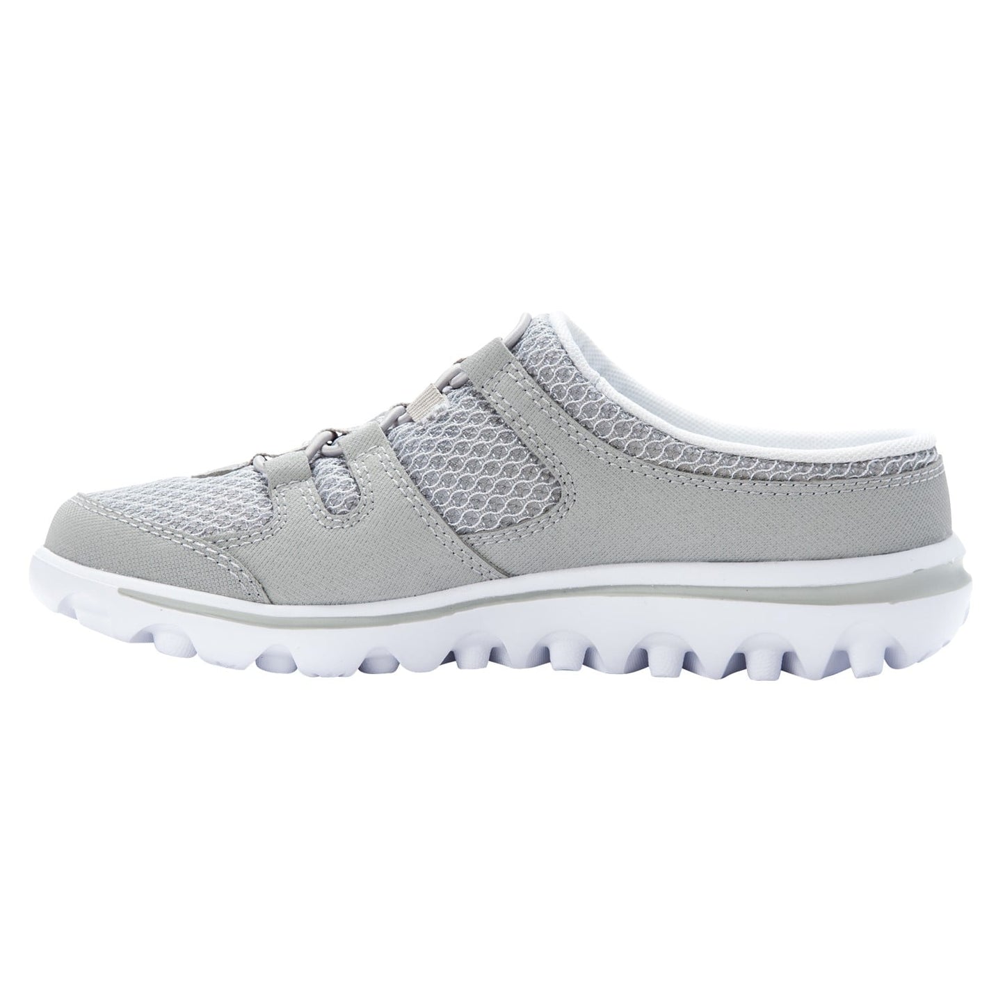 Propet TravelActiv Slide Womens Active Travel - Grey - instep view