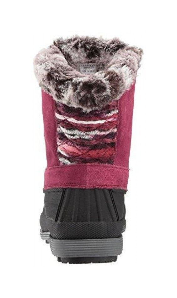 Propet Lumi Tall Lace - Boots Cold Weather - Women's - Berry