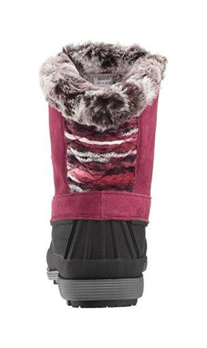 Propet Lumi Tall Lace - Boots Cold Weather - Women's - Berry